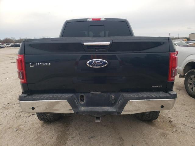 1FTEW1EF3FFA76227 - 2015 FORD F150 SUPERCREW BLACK photo 6