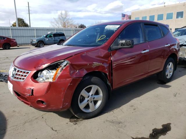 JN8AS5MV9AW141279 - 2010 NISSAN ROGUE S RED photo 1