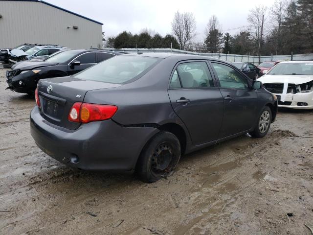 JTDBU4EE6A9096755 - 2010 TOYOTA COROLLA BASE GRAY photo 3