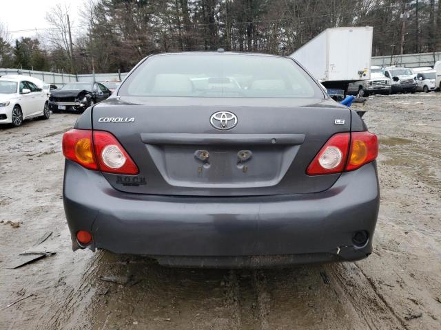 JTDBU4EE6A9096755 - 2010 TOYOTA COROLLA BASE GRAY photo 6
