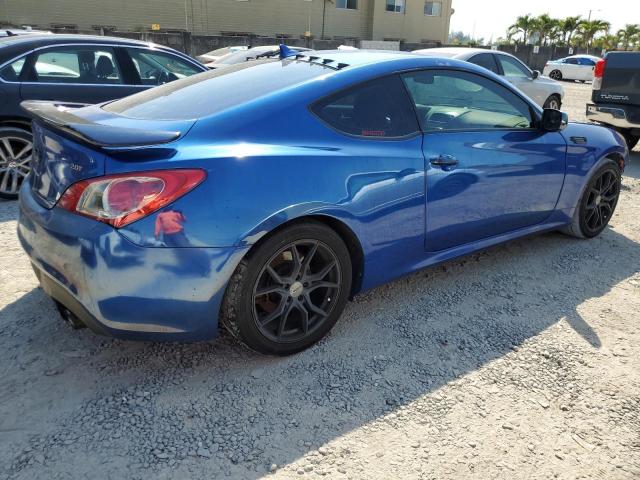 KMHHT6KD1BU045341 - 2011 HYUNDAI GENESIS CO 2.0T BLUE photo 3