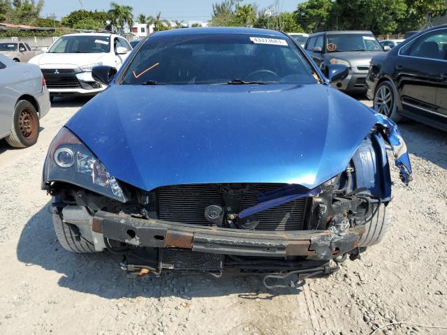 KMHHT6KD1BU045341 - 2011 HYUNDAI GENESIS CO 2.0T BLUE photo 5