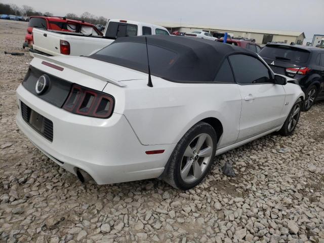 1ZVBP8FF9E5228102 - 2014 FORD MUSTANG GT WHITE photo 3