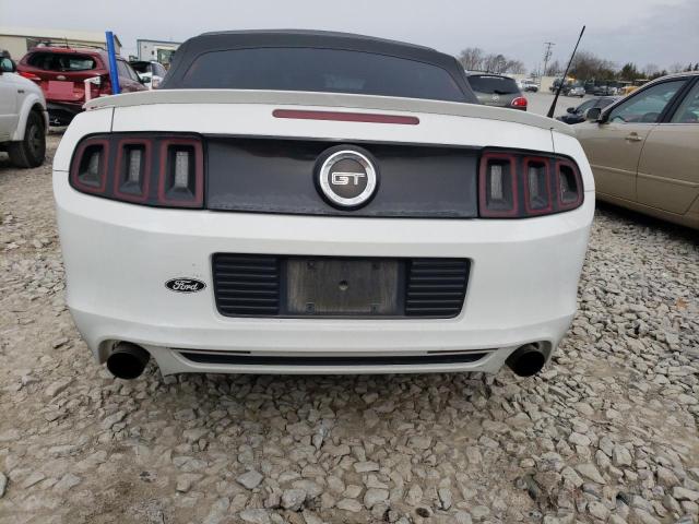 1ZVBP8FF9E5228102 - 2014 FORD MUSTANG GT WHITE photo 6