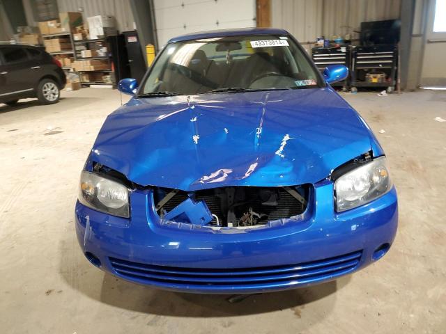 3N1AB51D96L627307 - 2006 NISSAN SENTRA SE-R SPEC V BLUE photo 5