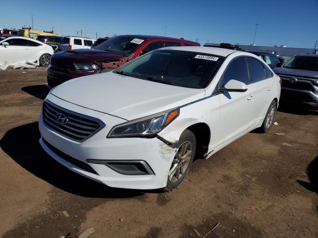 5NPE24AF9GH396257 - 2016 HYUNDAI SONATA SE WHITE photo 1