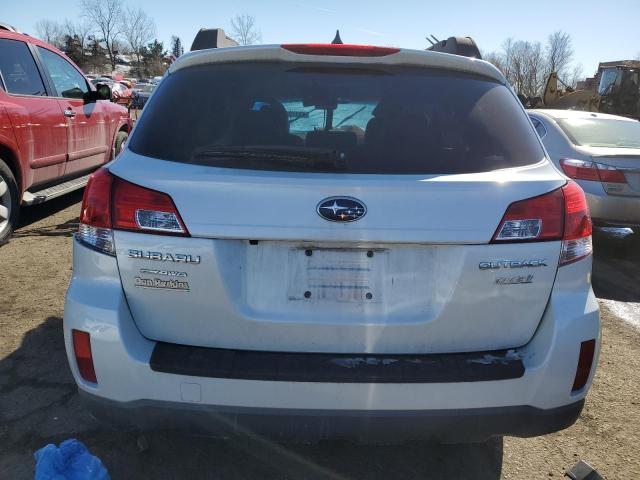 4S4BRBKC8D3324282 - 2013 SUBARU OUTBACK 2.5I LIMITED WHITE photo 6