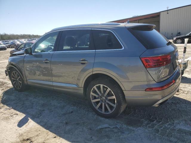 WA1VAAF75JD005633 - 2018 AUDI Q7 PRESTIGE GRAY photo 2