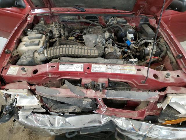 1FTZR15X5XTB00676 - 1999 FORD RANGER SUPER CAB MAROON photo 11