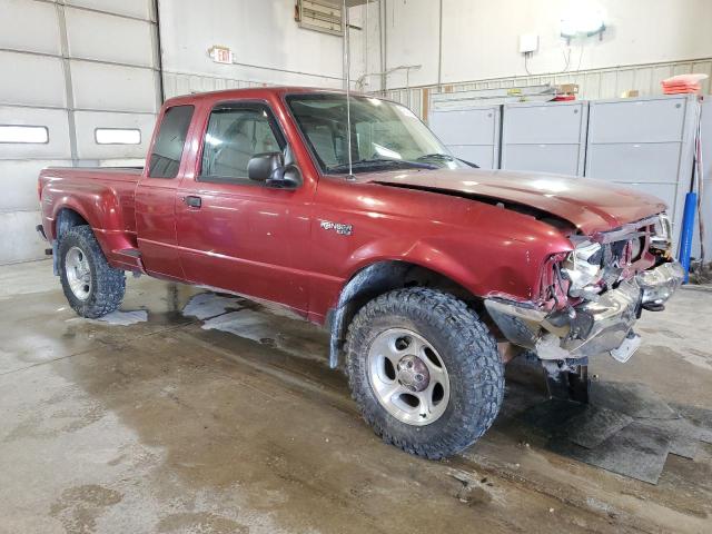 1FTZR15X5XTB00676 - 1999 FORD RANGER SUPER CAB MAROON photo 4