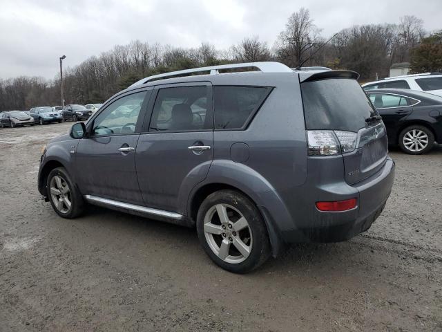 JA4MT41X39Z015719 - 2009 MITSUBISHI OUTLANDER XLS GRAY photo 2