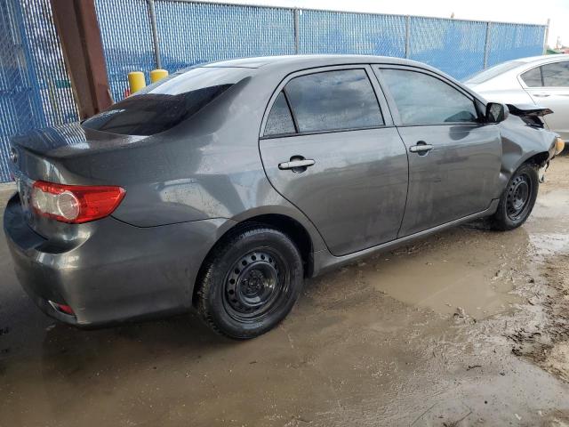 2T1BU4EEXCC905350 - 2012 TOYOTA COROLLA BASE GRAY photo 3