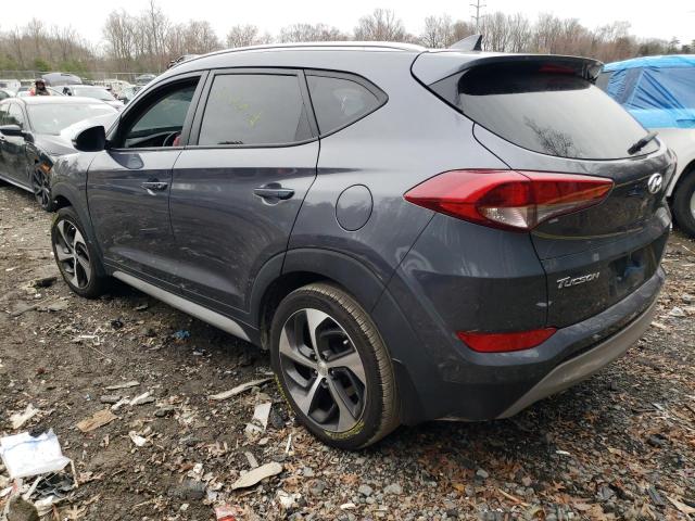 KM8J33AL8JU741590 - 2018 HYUNDAI TUCSON SPORT GRAY photo 2