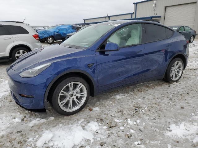 7SAYGDEE6PF817224 - 2023 TESLA MODEL Y BLUE photo 1