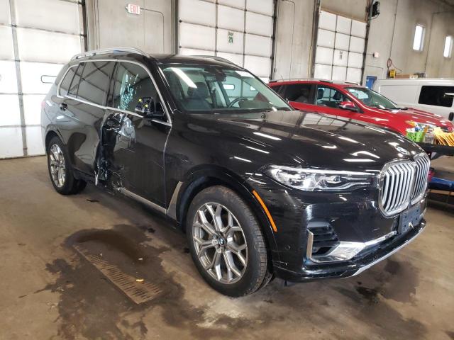 5UXCW2C03L9A02426 - 2020 BMW X7 XDRIVE40I BLACK photo 4