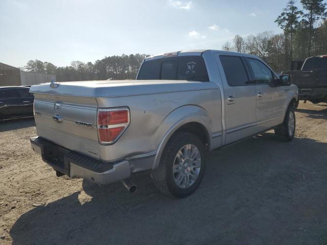 1FTFW1CF5CFC69756 - 2012 FORD F150 SUPERCREW SILVER photo 3