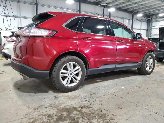 2FMTK4J97FBB88286 - 2015 FORD EDGE SEL RED photo 3