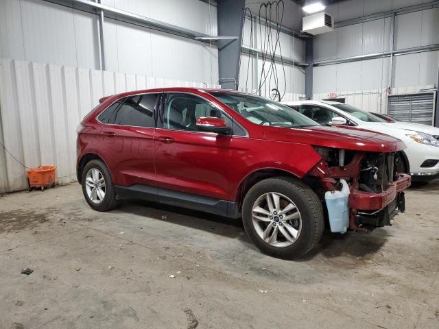 2FMTK4J97FBB88286 - 2015 FORD EDGE SEL RED photo 4