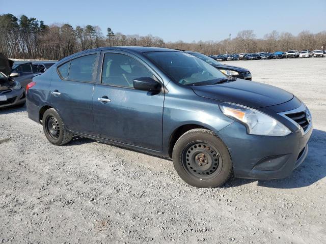 3N1CN7AP3FL878815 - 2015 NISSAN VERSA S BLUE photo 4