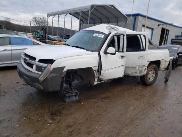 3GNEC13T73G153622 - 2003 CHEVROLET AVALANCHE C1500 WHITE photo 1