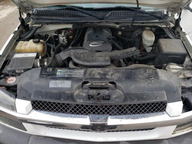 3GNEC13T73G153622 - 2003 CHEVROLET AVALANCHE C1500 WHITE photo 11