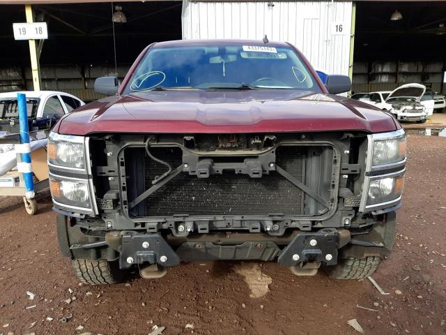 1GCNCREH2EZ392661 - 2014 CHEVROLET SILVERADO C1500 LT MAROON photo 5