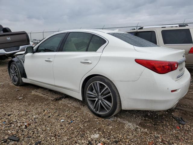 JN1BV7AP2FM357473 - 2015 INFINITI Q50 BASE WHITE photo 2