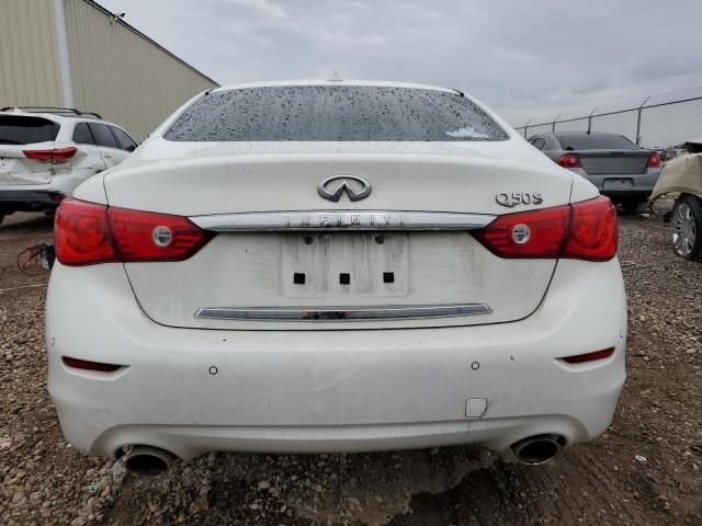 JN1BV7AP2FM357473 - 2015 INFINITI Q50 BASE WHITE photo 6