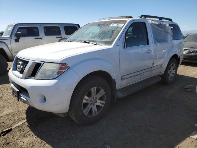 5N1AR18B08C622514 - 2008 NISSAN PATHFINDER S WHITE photo 1