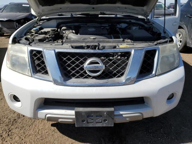 5N1AR18B08C622514 - 2008 NISSAN PATHFINDER S WHITE photo 12