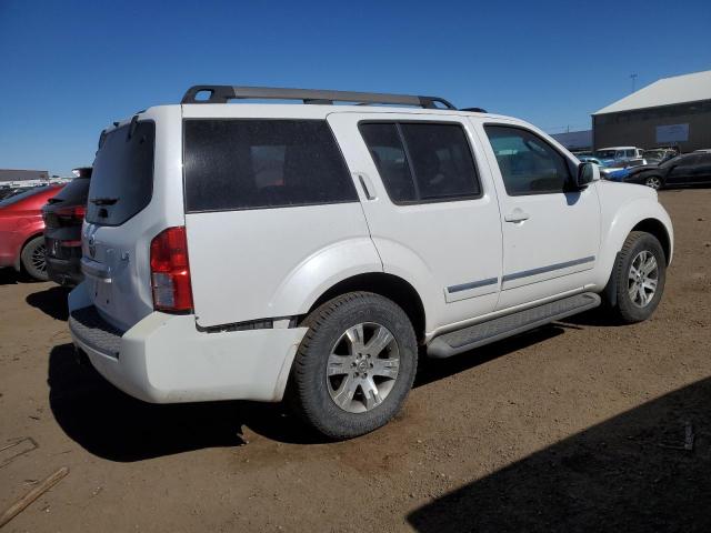 5N1AR18B08C622514 - 2008 NISSAN PATHFINDER S WHITE photo 3