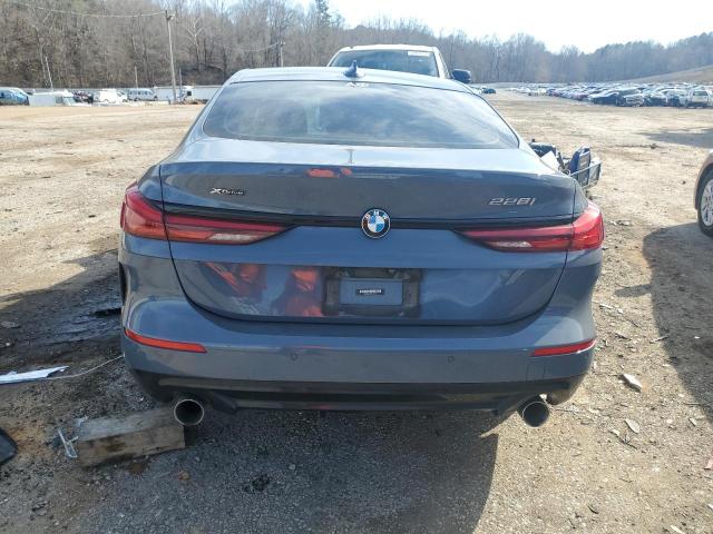 WBA73AK04M7H20519 - 2021 BMW 228XI GRAY photo 6