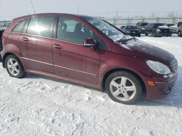 WDDFH33X16J071102 - 2006 MERCEDES-BENZ B200 MAROON photo 4