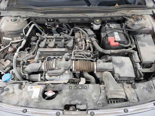 1HGCV1F17KA008874 - 2019 HONDA ACCORD LX GRAY photo 11