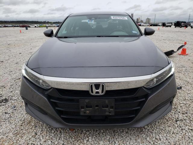 1HGCV1F17KA008874 - 2019 HONDA ACCORD LX GRAY photo 5