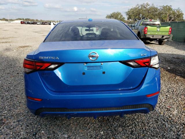 3N1AB8CV6LY274966 - 2020 NISSAN SENTRA SV BLUE photo 6