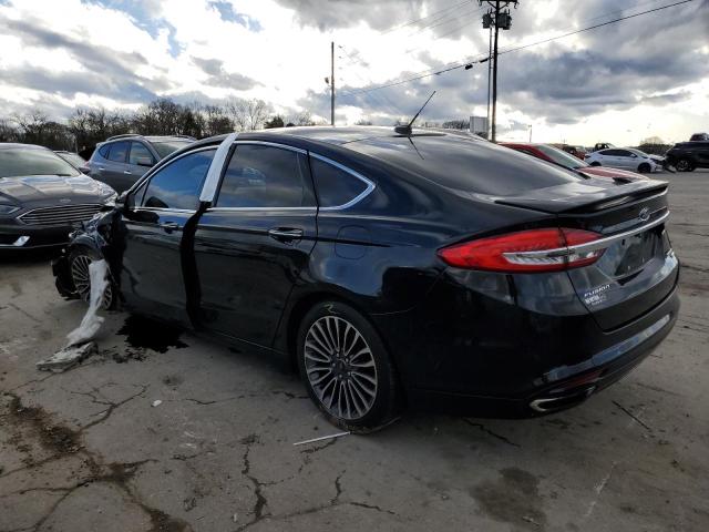 3FA6P0K93HR404994 - 2017 FORD FUSION TITANIUM BLACK photo 2