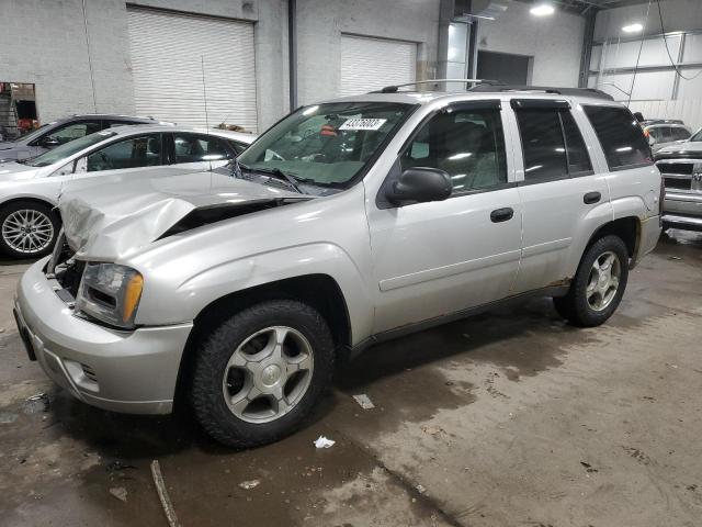 1GNDT13S282124239 - 2008 CHEVROLET TRAILBLAZE LS SILVER photo 1