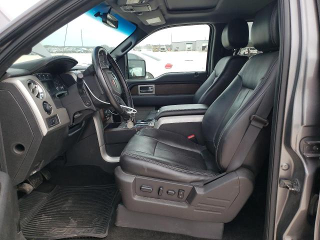 1FTFW1ET6EFA66719 - 2014 FORD F150 SUPERCREW GRAY photo 7