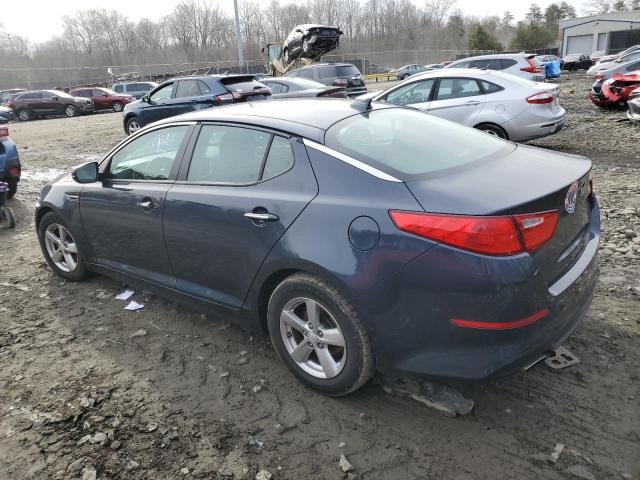 5XXGM4A74FG485370 - 2015 KIA OPTIMA LX CHARCOAL photo 2