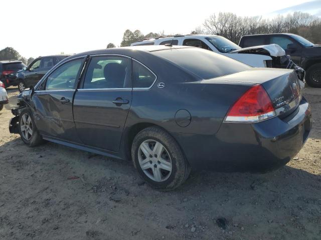 2G1WB57K691106391 - 2009 CHEVROLET IMPALA LS BLUE photo 2