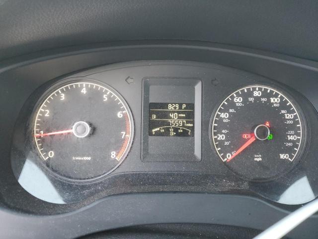 3VW2K7AJ1EM413730 - 2014 VOLKSWAGEN JETTA BASE Մոխրագույն լուսանկար 9