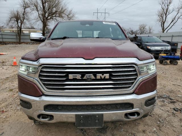 1C6SRFKT5KN632823 - 2019 RAM 1500 LONGHORN MAROON photo 5