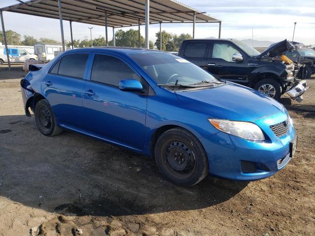 1NXBU4EE0AZ306324 - 2010 TOYOTA COROLLA BASE BLUE photo 4