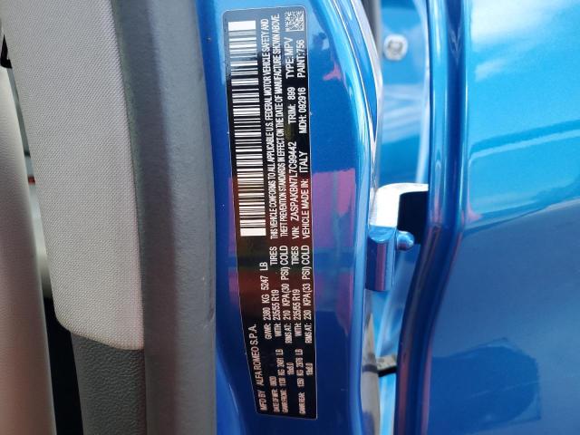 ZASPAKBN7L7C99442 - 2020 ALFA ROMEO STELVIO TI BLUE photo 14