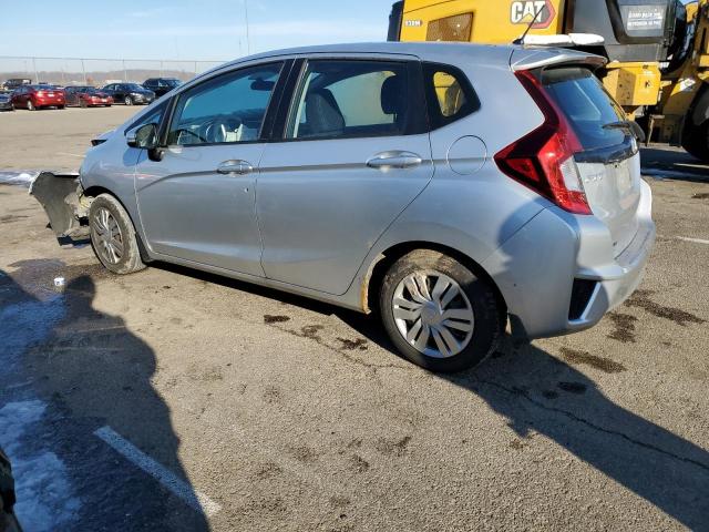 3HGGK5H53FM757195 - 2015 HONDA FIT LX SILVER photo 2