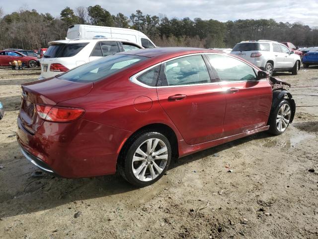 1C3CCCAB1GN157169 - 2016 CHRYSLER 200 LIMITED MAROON photo 3