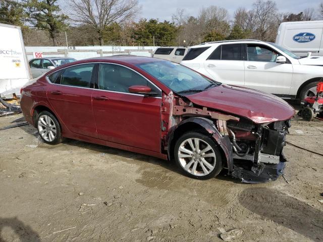 1C3CCCAB1GN157169 - 2016 CHRYSLER 200 LIMITED MAROON photo 4