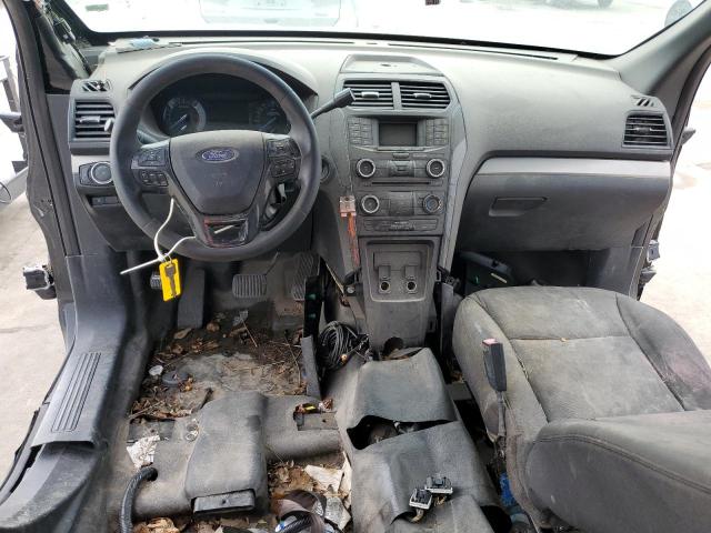 1FM5K8AR0HGC24881 - 2017 FORD EXPLORER POLICE INTERCEPTOR BLACK photo 8