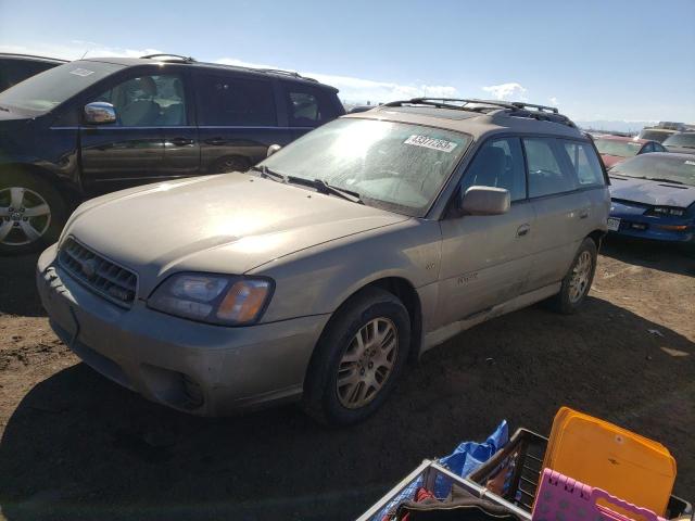 4S3BH896237639175 - 2003 SUBARU LEGACY OUTBACK H6 3.0 VDC GRAY photo 1